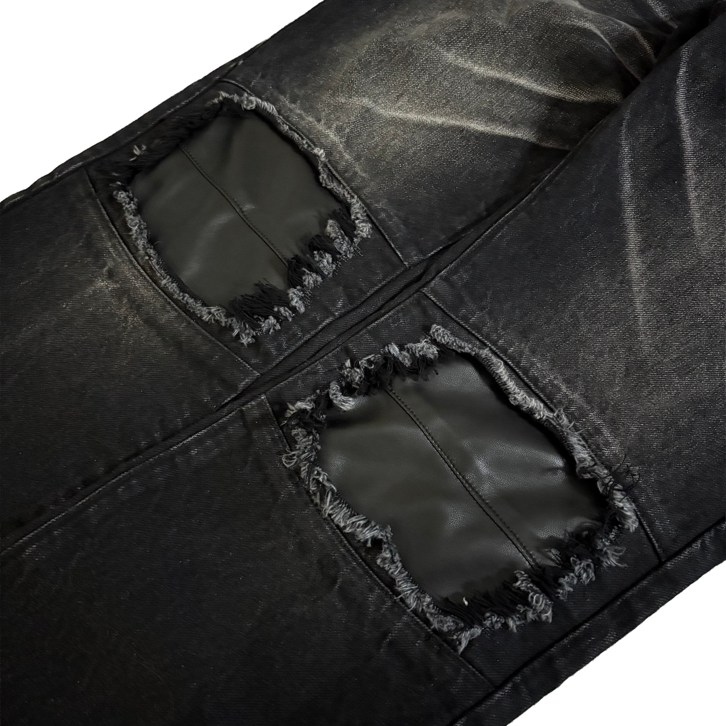 LEATHERKNEE JEANS