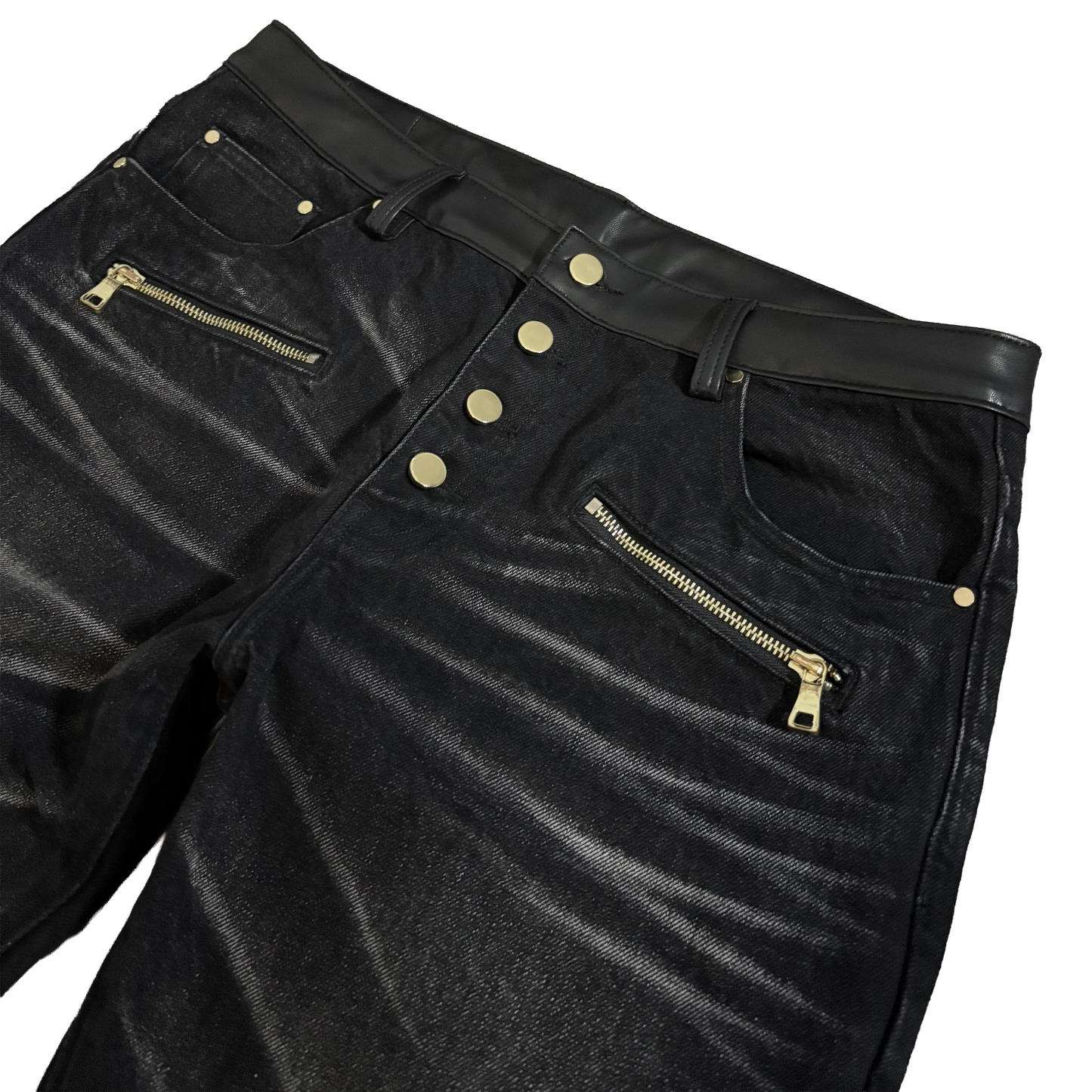 LEATHERKNEE JEANS
